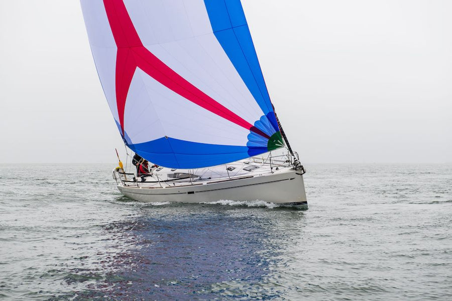 SALE - #0 Asymmetrical Spinnaker Complete with Spinnaker Sock